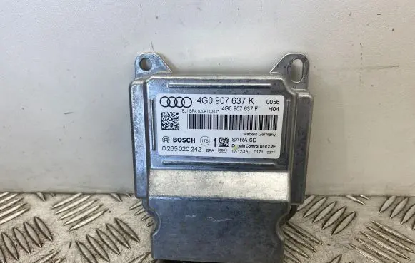 Audi A7 S7 4G Airbag control unit/module 4G0907637K 4G0907637F 0265020242