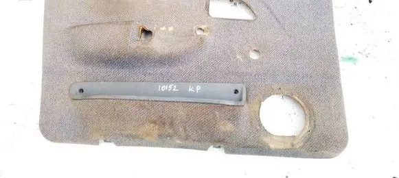 Front door card panel trim