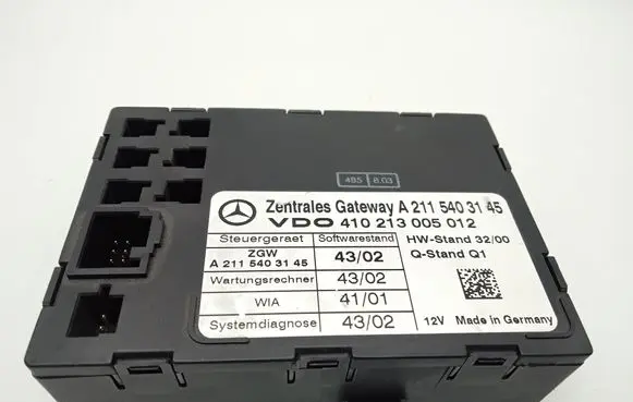 Mercedes-Benz E W211 Door central lock control unit/module A2115403145 410213005012
