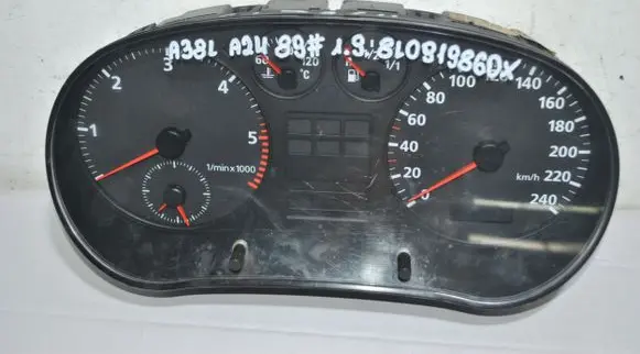 Audi A3 S3 8L Speedometer (instrument cluster) 8L0919860X