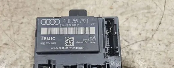Audi A6 S6 C6 4F Door control unit/module 4F0959792C 4F0910792C 0033TFK0001