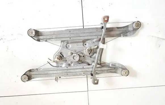 Sliding door window regulator with motor