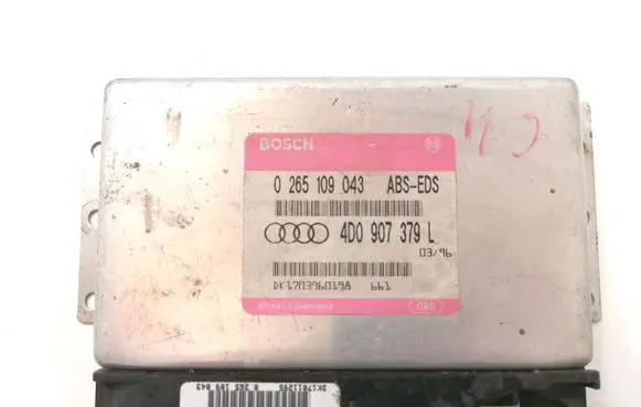 Audi A6 S6 C4 4A ABS control unit/module 0265109043 4D0907379L