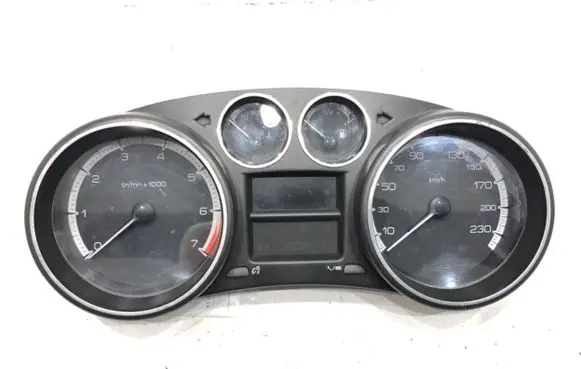 Peugeot 308 Speedometer (instrument cluster) 9665107380