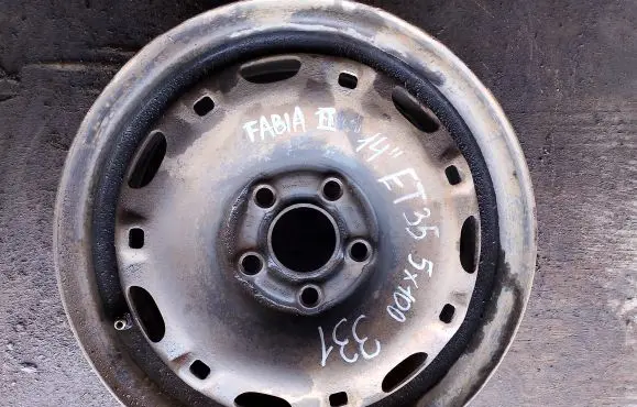 Skoda Fabia Mk1 (6Y) R14 steel rim 