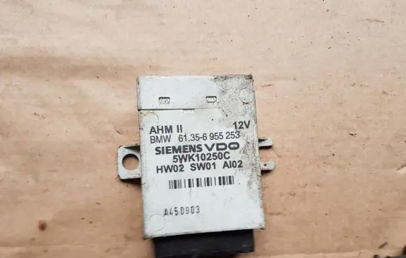 BMW 7 E38 Tow bar trailer control unit/module 6955253