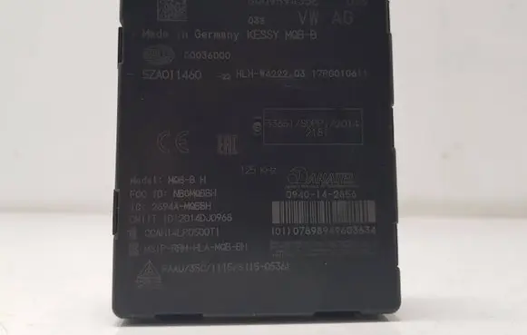 Skoda Kodiaq Keyless (KESSY) go control unit/module 3Q0959435E