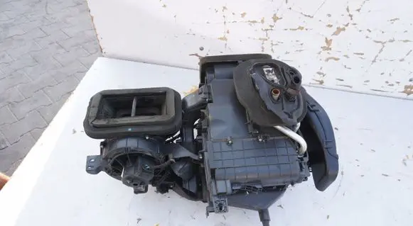 Interior heater climate box assembly