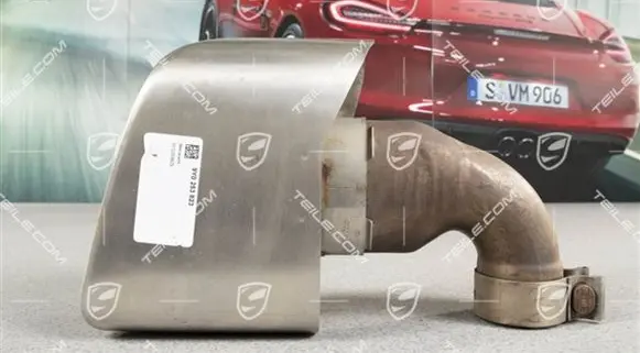 Porsche Cayenne (9Y0 9Y3) Exhaust gas pipe 9Y0253823