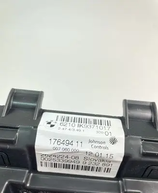 BMW 1 F20 F21 Speedometer (instrument cluster) 9371017