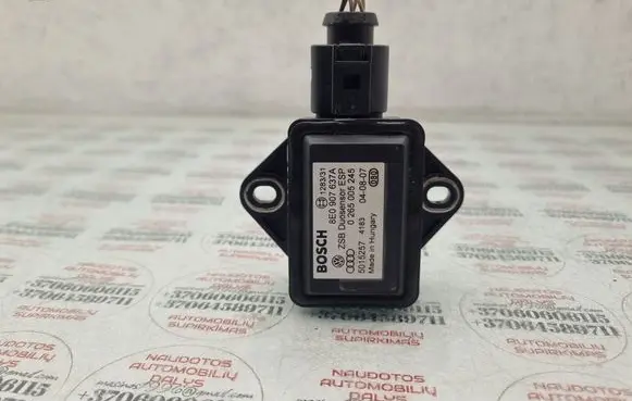 Audi A8 S8 D3 4E ESP acceleration yaw rate sensor 8E0907637A