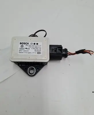 Audi A4 S4 B8 8K ESP acceleration yaw rate sensor 8K0907637C 0265005738