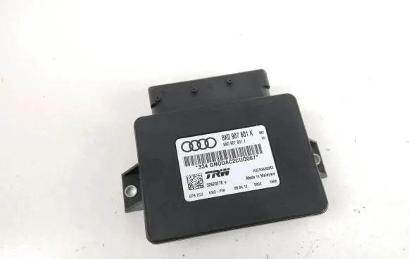 Audi A4 S4 B8 8K Hand brake control module 8K0907801K 8K0907801J 32620278B