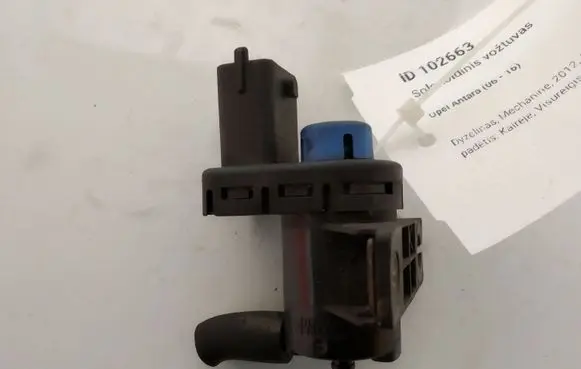 Opel Antara Turbo solenoid valve 25183381