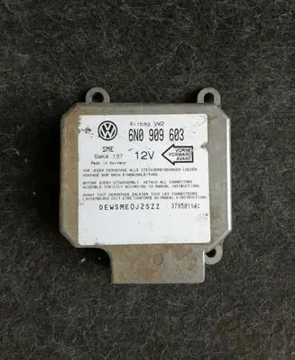 Volkswagen PASSAT B7 Airbag control unit/module 6N0909603
