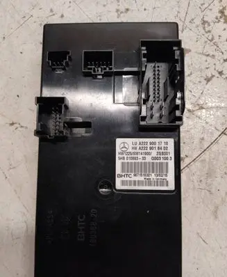 Mercedes-Benz S W222 Air conditioner control unit module A2229001710 A2229018402 5HB01089333