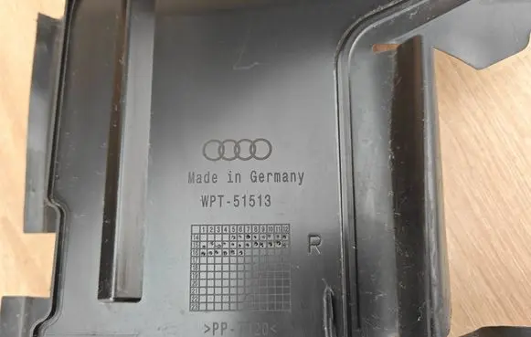 Audi A6 S6 C7 4G Intercooler air guide/duct channel 4G0121284BF