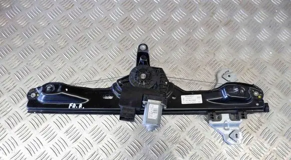 Front door window regulator with motor