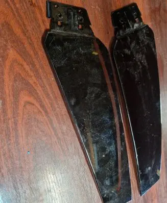 (B) pillar trim (top)