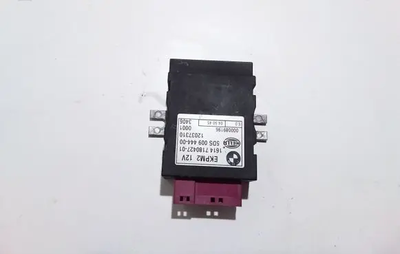 BMW 5 E60 E61 Fuel injection pump control unit/module 1614718042701