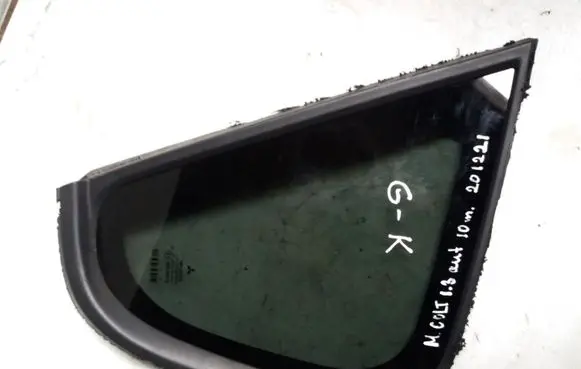 Mitsubishi Colt Rear vent window glass 43R006723