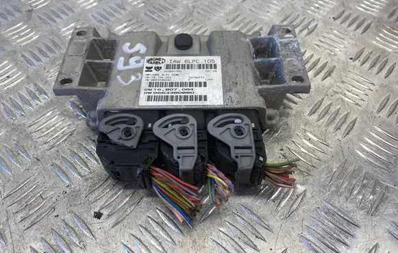 Peugeot 207 Engine control unit/module IAW6LPC105 9654596080 9663380880