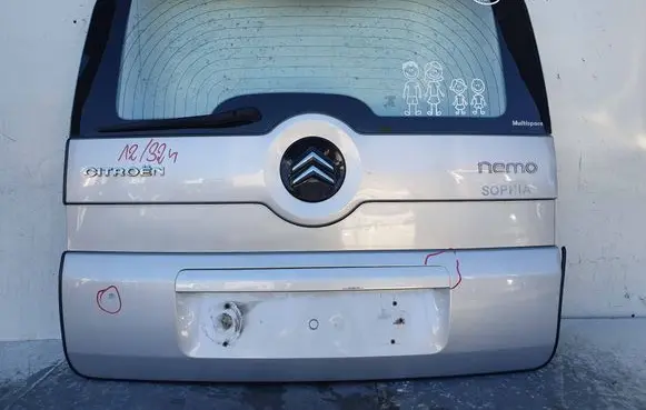 Citroen Nemo Tailgate/trunk/boot lid