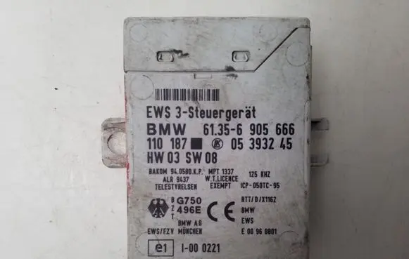 BMW 3 E46 Immobilizer control unit/module 6905666