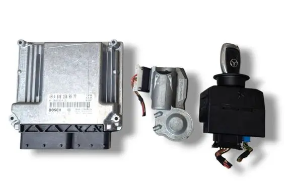 Engine ECU kit and lock set