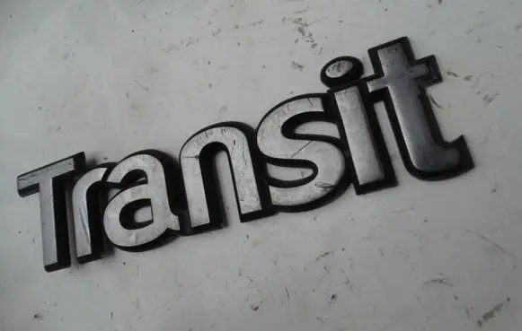Ford Transit Manufacturers badge/model letters 