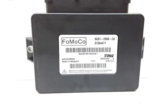 Volvo XC60 Hand brake control module 6G912598CA 31264471
