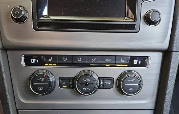 Volkswagen Golf VII Climate control/heater control trim 5G0907044BD IMPRK1444580