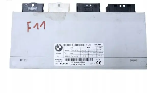 BMW 5 F10 F11 Tailgate/trunk control unit/module 7394651