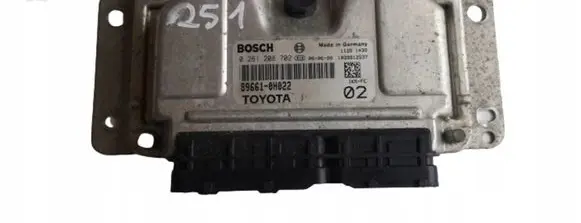 Toyota Aygo AB10 Engine ECU kit and lock set 0261208702- 0261208702 89661-0H022 1039S12537