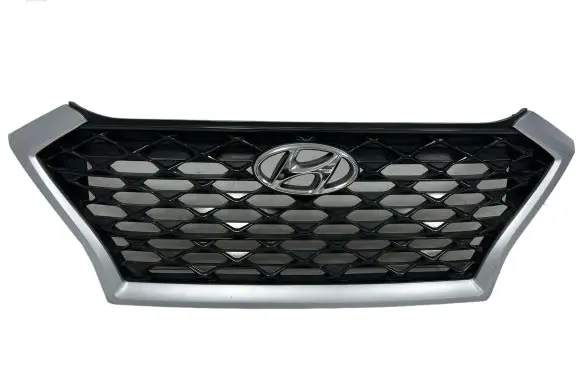 Front bumper upper radiator grill