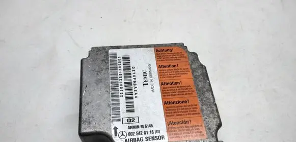 Mercedes-Benz ML W163 Airbag control unit/module 0025428118
