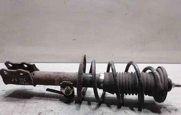 Front shock absorber with coil spring