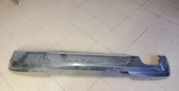 Rear bumper lower part trim