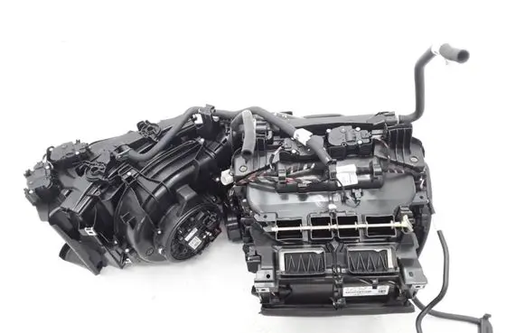 Interior heater climate box assembly