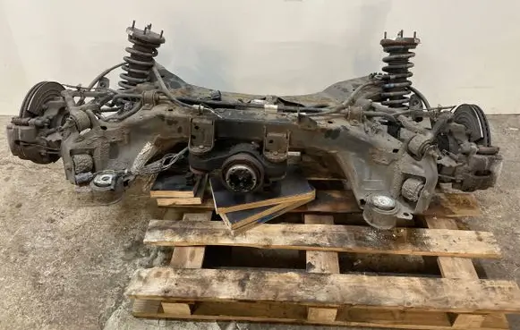 Rear axle beam