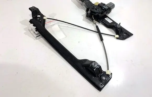 Front door window regulator with motor
