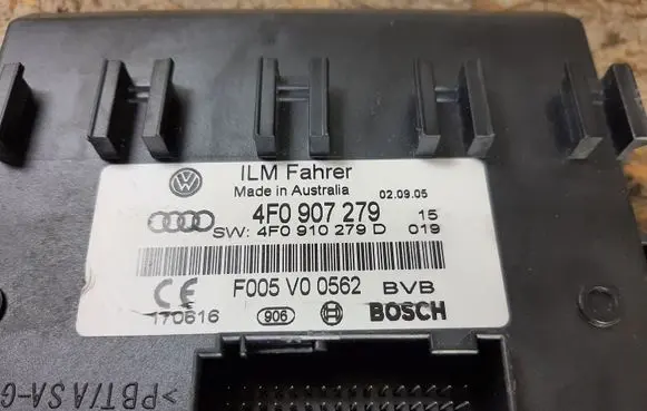 Audi A6 S6 C6 4F Comfort/convenience module 4F0907279 4F0910279D