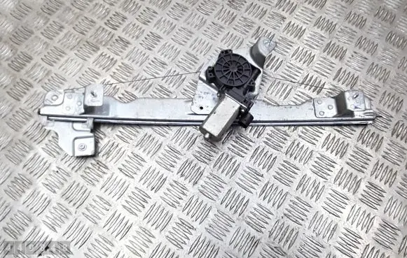 Renault Sandero I Rear door window regulator with motor 128000841h