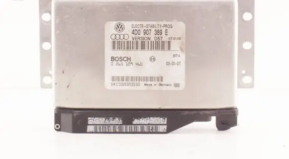 Audi A8 S8 D2 4D ESP (stability system) control unit 4D0907389E DKCS02020050 0265109460