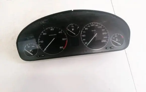 Peugeot 607 Speedometer (instrument cluster) 9653140280 110008883026