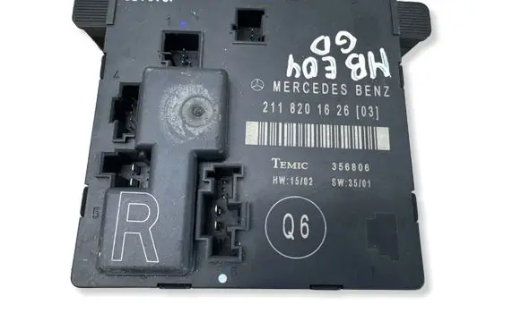 Mercedes-Benz E W211 Door control unit/module 2118201626 356806