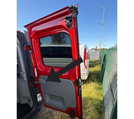 Opel Vivaro Rear door handle cover 97A246A279 99091300