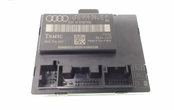 Audi A6 S6 C6 4F Door control unit/module 4F0959794E