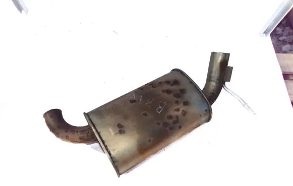 Volkswagen PASSAT B7 Middle muffler/silencer 3C0253411BK 3C0119AD