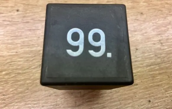 Coolant fan relay